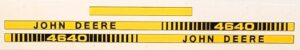 Decal 1/16 John Deere 4640 Prestige/Precision Hood Stripe  DJ251P