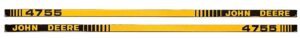 Decal 1/16 John Deere 4755 Prestige/Precision Hood Stripe  DJ254P