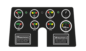 Decal 1/16 Case Agri King Dash Color Decal - DC38C